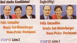 FDP Mega-Plakat